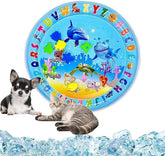 Paw Portal Evcil Hayvanlar İçin Şişme Su Oyun Matı - MeanYou
